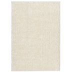 Tappeto a Pelo Lucido Lungo ISTAN Effetto Crema 140x200 cm