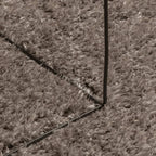 Tappeto a Pelo Lucido Lungo ISTAN Effetto Grigio 120x170 cm