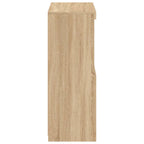 Armadietto con Luci LED Rovere Sonoma in Legno Multistrato