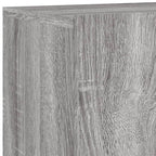 Mobili TV a Parete 2pz Grigio Sonoma 80x30x41 cm