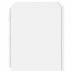 Mobile TV a Parete con Luci LED Bianco 40,5x35x40 cm