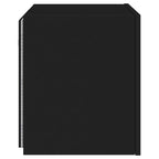 Mobile TV a Parete con Luci LED Nero 40,5x35x40 cm