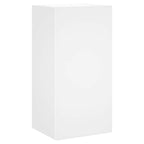 Mobile TV a Parete con Luci LED Bianco 40,5x35x80 cm