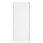 Mobile TV a Parete con Luci LED Bianco 40,5x35x80 cm