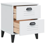 Comodino VIKEN Bianco in Legno Multistrato