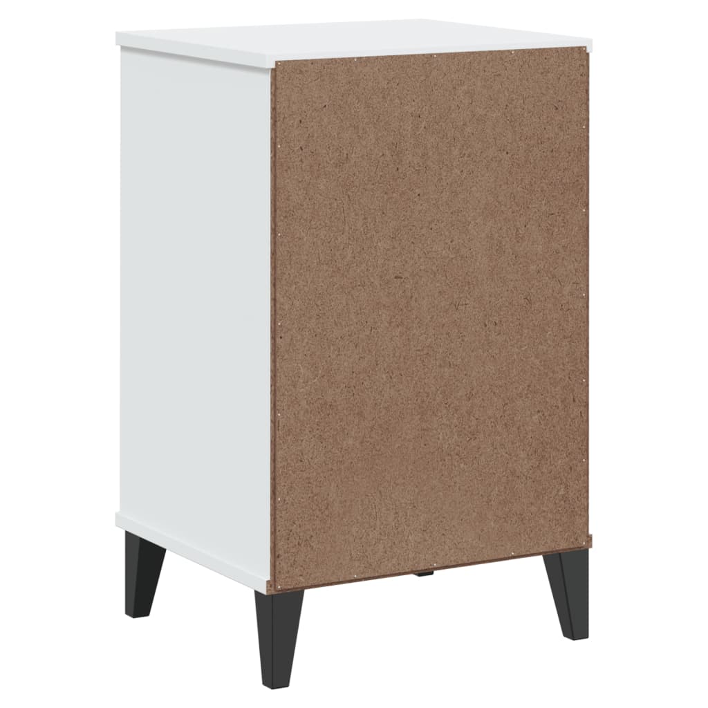 Comodino VIKEN Bianco in Legno Multistrato