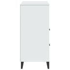 Libreria VIKEN Bianca 80x40x80 cm in Legno Multistrato
