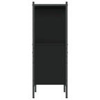 Libreria Nera 72x28x77,5 cm in Legno Multistrato