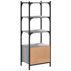 Libreria 3Ripiani Grigio Sonoma 41x30x109,5cm Legno Multistrato