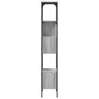 Libreria 5Ripiani Grigio Sonoma 76x33x188,5cm Legno Multistrato