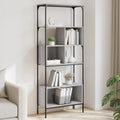 Libreria 5Ripiani Grigio Sonoma 76x33x188,5cm Legno Multistrato