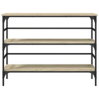 Tavolo Consolle Rovere Sonoma 100x32x75 cm in Legno Multistrato