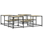Tavolino Salotto Rovere Sonoma 121x121x40 cm Legno Multistrato