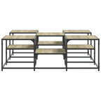Tavolino Salotto Rovere Sonoma 121x121x40 cm Legno Multistrato