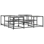 Tavolino Salotto Grigio Sonoma 121x121x40 cm Legno Multistrato