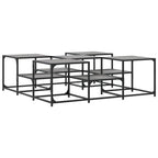 Tavolino Salotto Grigio Sonoma 121x121x40 cm Legno Multistrato