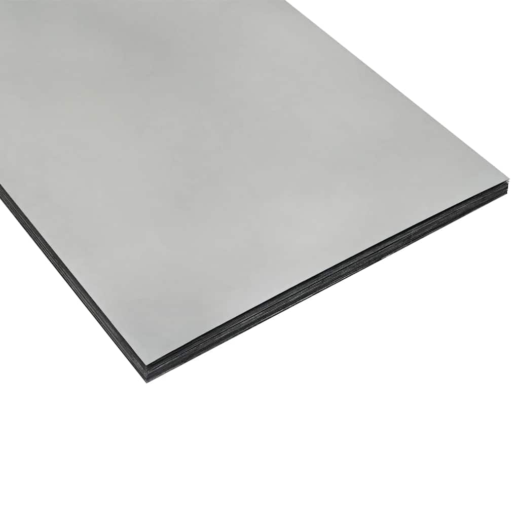 Fioriere 2pz Argento 49x47x46 cm in Acciaio Zincato
