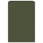 Fioriera Verde Oliva 52x48x75 cm in Acciaio