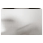 Fioriera Argento 62x40x39 cm in Acciaio Inox