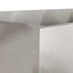 Fioriera Argento 62x40x39 cm in Acciaio Inox