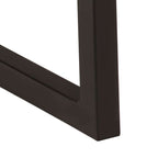 Panca con Bordi Vivi 105 cm in Legno Massello di Acacia