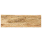 Tavolo Consolle Bordi Vivi 105x33x76 cm Legno Massello di Mango