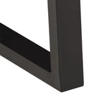 Tavolino ambra 110x55x40 cm in Legno Massello di Acacia