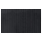 Tappeto Rettangolare Nero 60x100 cm in Bambù