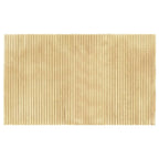 Tappeto Rettangolare Naturale Chiaro 60x100 cm in Bambù