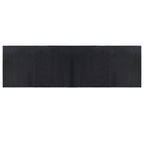 Tappeto Rettangolare Nero 60x200 cm in Bambù