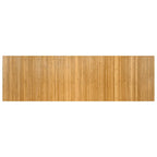 Tappeto Rettangolare Naturale 60x200 cm in Bambù