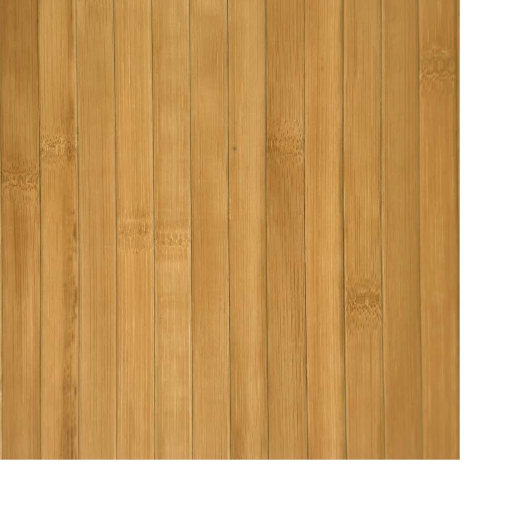 Tappeto Rettangolare Naturale 60x200 cm in Bambù
