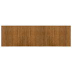 Tappeto Rettangolare Marrone 60x200 cm in Bambù