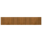Tappeto Rettangolare Marrone 60x300 cm in Bambù