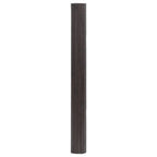 Tappeto Rettangolare Marrone Scuro 60x300 cm in Bambù