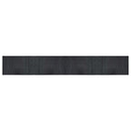 Tappeto Rettangolare Grigio 60x400 cm in Bambù