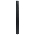 Tappeto Rettangolare Nero 60x500 cm in Bambù