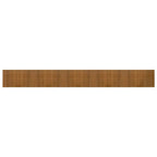 Tappeto Rettangolare Marrone 60x500 cm in Bambù