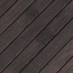 Tappeto Rettangolare Marrone Scuro 60x500 cm in Bambù