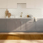 Tappeto Rettangolare Marrone 70x300 cm in Bambù