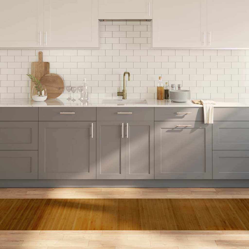 Tappeto Rettangolare Marrone 70x300 cm in Bambù