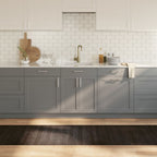 Tappeto Rettangolare Marrone Scuro 70x300 cm in Bambù
