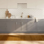 Tappeto Rettangolare Marrone 70x400 cm in Bambù