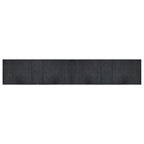 Tappeto Rettangolare Grigio 70x400 cm in Bambù