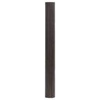 Tappeto Rettangolare Marrone Scuro 70x400 cm in Bambù