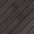 Tappeto Rettangolare Marrone Scuro 70x400 cm in Bambù