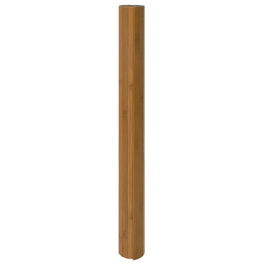 Tappeto Rettangolare Marrone 70x500 cm in Bambù