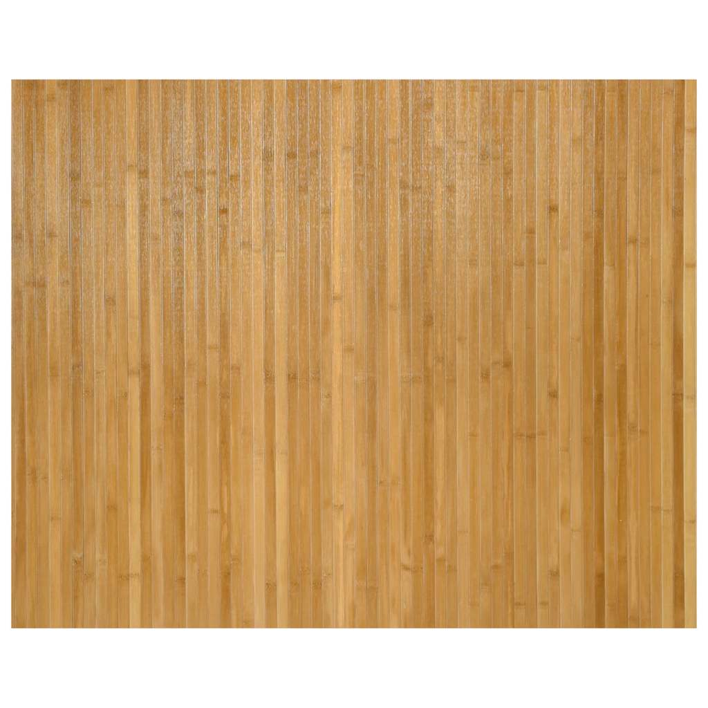 Tappeto Rettangolare Natura 80x100 cm in Bambù