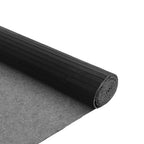 Tappeto Rettangolare Nero 80x200 cm in Bambù