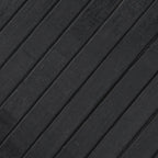 Tappeto Rettangolare Grigio 80x200 cm in Bambù